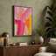 Brushstrokes in Pink Abstract - Wrapped Canvas-895665991-895666106