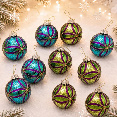 3.15 " Glass Ornament Accessory