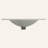 24 Inch Ceramic  Vanity Top, 24"D X 18.3"W X 6.7"H(Only Basin)