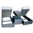 Hoswell 194cm Long Reclining Chaise Lounge Set with Cushions and Table-1855293271-1854979188
