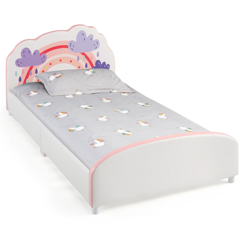 Lit plateforme tapissier pour enfants
