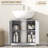 Bathroom Vanity Cabinet, Under Sink Bathroom Cabinet With 2 Doors  (Without Bathroom Basin)-601316780