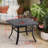 Harward Square Metal Outdoor Side Table