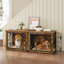Dog Crate Furniture with 2 Doors-1564372195-1562182193