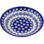 Flowering Peacock Stoneware Pasta Bowl