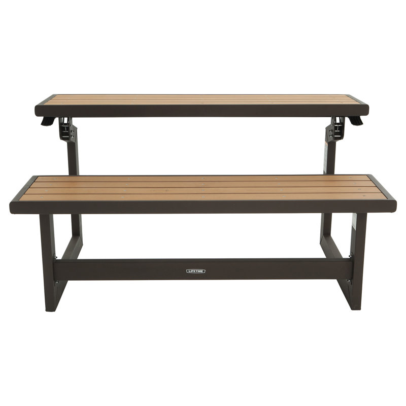 Lifetime Outdoor Furnitures Convertible Bench
