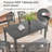 6-Piece Kitchen Dining Set with Rectangular Table, 4 Upholstered Chairs and Bench