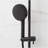 Provincetown Pressure Balance Shower System with Slide Bar and Hand Shower - Matte Black-117660580