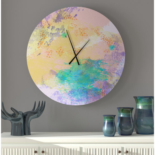 Ivy Bronx Rambo Metal Wall Clock - Wayfair Canada