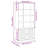 Wildon Home® Bookcase VIGO 33.5"X13.8"X66.9" Solid Wood Pine-1443822773