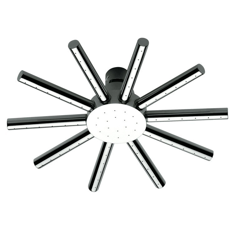 Rain Fixed Shower Head 2.5 GPM GPM