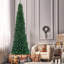 Sapin de Noël artificiel vert élancé-1504124138