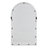 Louise Arch Wood Window Pane Farmhouse Wall Mirror