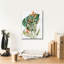 «Botanical Birds Of Paradise» par Kathleen Parr, art mural sur toile-1244613964