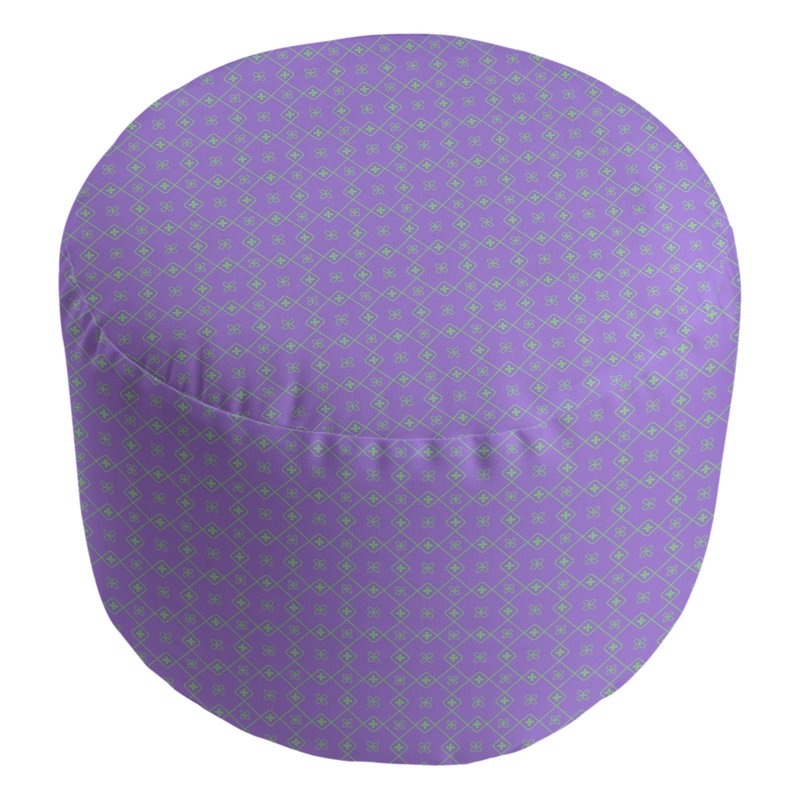 Repose-pieds Avicia, Vert menthe / mauve moyen