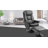 Faux Leather Swivel Recliner-1647922097-1647922102