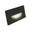 Luxrite Horizontal LED Step Lights, 5CCT, 3W, 150LM, 90° Beam, Dimmable, 120V, IP65, Interchangeable Plate Cover, Indoor/Outdoor Brushed Nickel 6 Pack-135509745-135509746