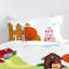 Imogen No Pattern Duvet Cover Set with Pillowcases
