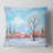 Tree in Winter - Landscape Printed Pillow-31481642-31481646