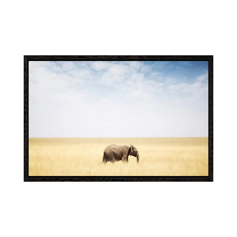 No Holiday 1 Piece Wall Art on Canvas, 45.72cm H x 66.04cm W x 3.81cm D, Black Floater Framed