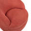 Fauteuil pivotant Galleria 360 Teddy Sherpa, corail, doux et élégant pour un confort et une flexibilité ultimes-134646354
