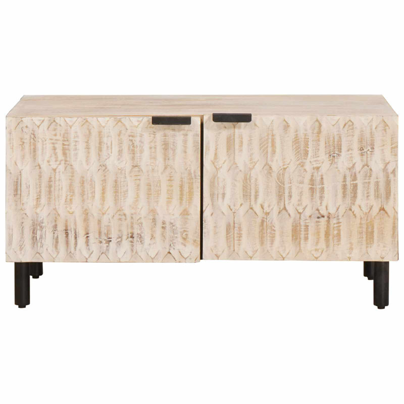 Tarquinio Coffee Table with Storage, White