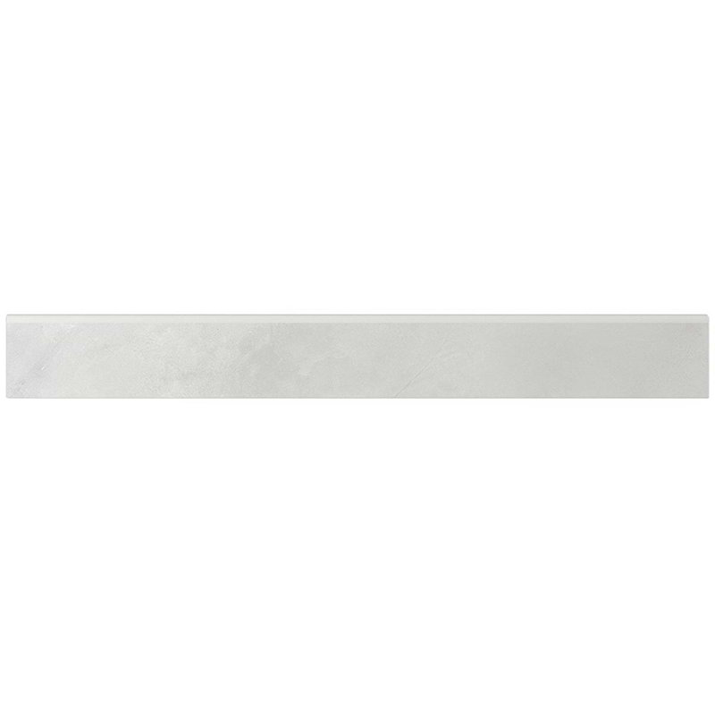 Clay 3X32 Matte Porcelain Bullnose, Delight Gray