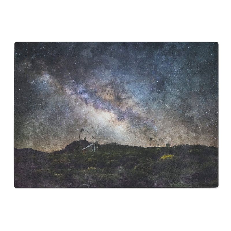 Stars over Telescopes in Las Palmas Chopping Board, 0.4cm H x 28.5cm W x 39cm L