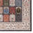 Emanuel Traditional Machine Woven Flatweave Ivory and Black Area Rug with Non Skid Backing -115150667