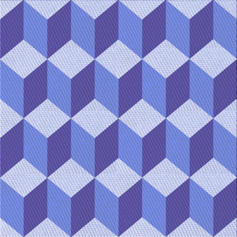 Performance Wool Checkered Indoor Rug, Square 8'