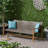 HAMPTON WOOD + WICKER 3 SEATER-1596077939