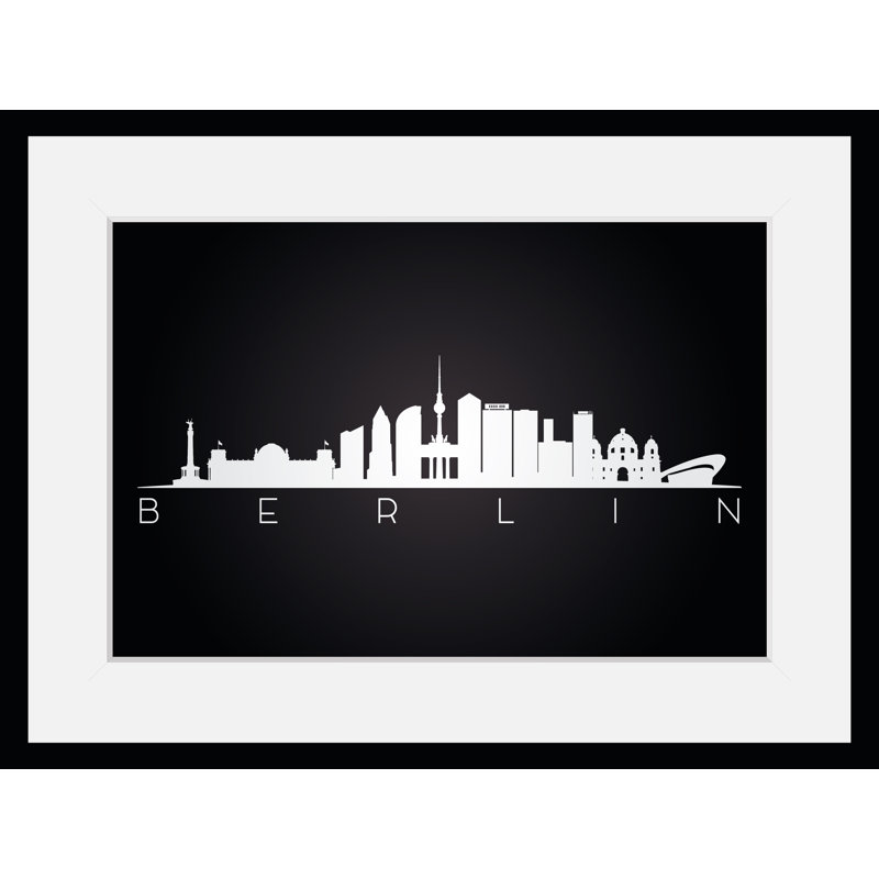 Berlin 1 Piece Single Picture Frame Wall Art