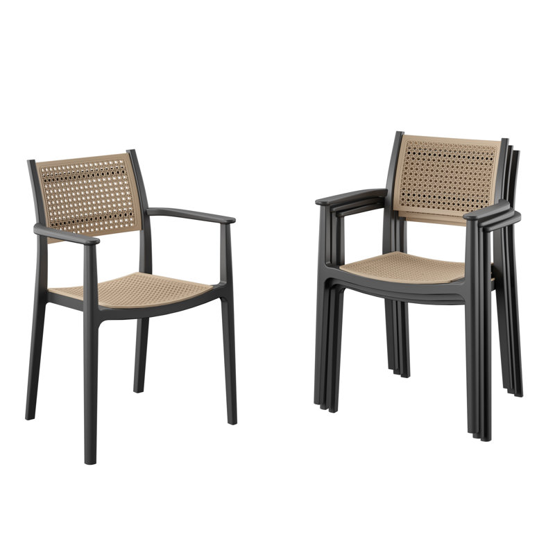 Sunbrel Indoor Wood And Resin Dining Set, 9 Pieces: Table, 8 Chairs