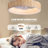 19.7'' Hermfried 7 - Blade Rattan Caged Ceiling Fan with LED Lights and Remote Control-251306938