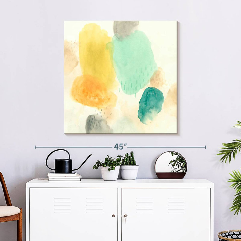 Avery River Stones I, 30" H x 30" W