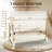 4 In 1 Baby Bassinet & Co-Sleeper,Infant Bedside Crib With Lockable Wheels, Storage, Anti-Light & Anti-Mosquito Net And Matress, 7 Level Height Adjustable, Cradle Bedside Sleeper Bassinet For Boys Girls Toddler Newborn,White-429192833