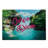 Ambesonne Saying Cutting Board Large Size Carpe Diem Message Multicolor