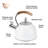 Presley White Tea Kettle