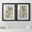 «Sumi-e Silhouette I», ensemble de 2 reproductions d'art-1917085880-1917085858-1980170826