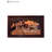 31" The Mahabharat View - Lord Krishna | Natural Color On Wood Panel With Inlay Work