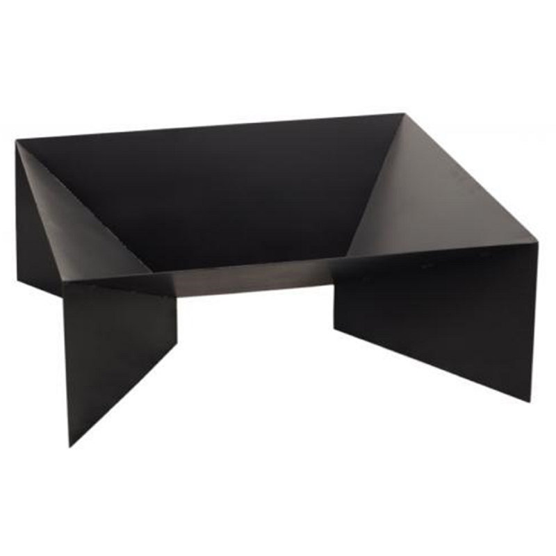 Aarshiya Steel Wood Burning Smokeless Fire Pit, 30" H x 60" W x 60" D