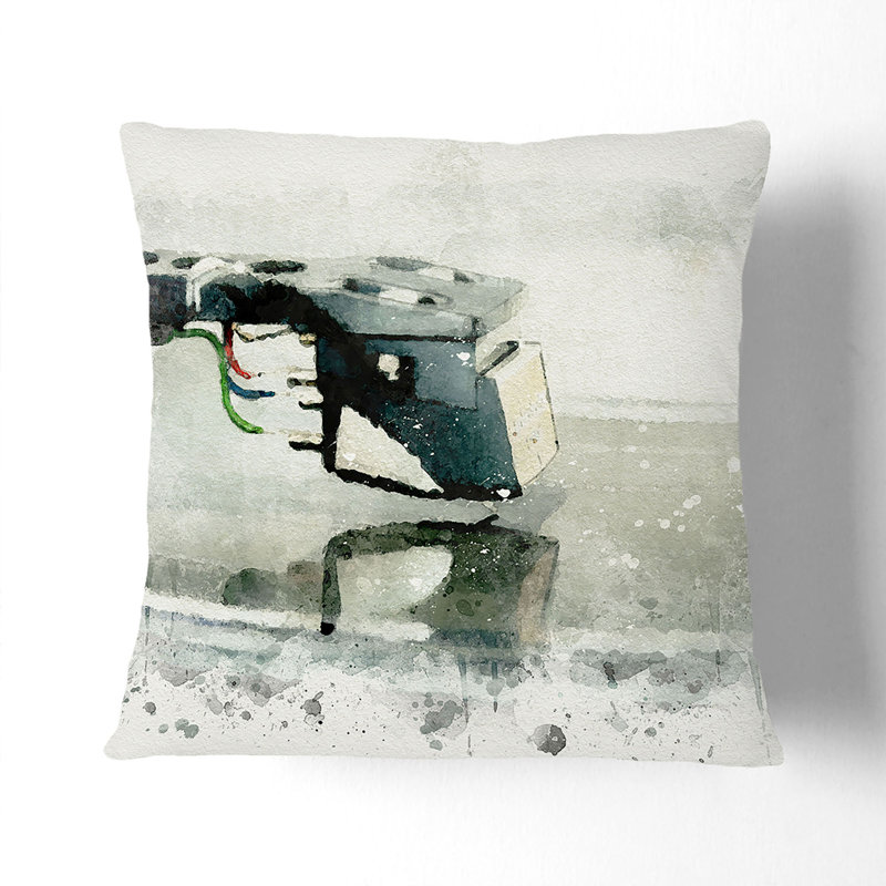 Square Throw Cushion, 40cm H x 40cm W x 15cm D