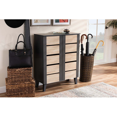 Armoire de rangement pour chaussures 8 paires