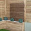 180cm H x 120cm W Willow Fan