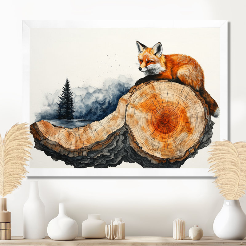 Getta - Animals Canvas Art Print, Reproduction encadrée d'une seule photo, H 34 po x l 44 po, Blanc