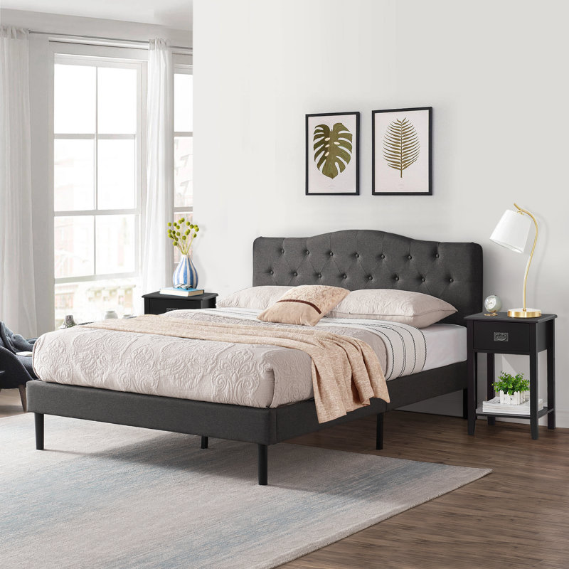 Ensemble de chambre à coucher Miramontes, Double, Noir