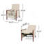 Fauteuil inclinable Mid-Century