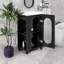 Meuble-lavabo de 20 po avec lavabo, tablette à deux niveaux, tablette réglable-179789587