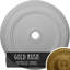 Médaillon de plafond Endurathane Milan, DE 47 5/8 po x P 2 3/4 po, finition cuivre éclair peint à la main-851058073