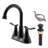 Centerset 2-handle Bathroom Faucet with Drain Assembly-80014459